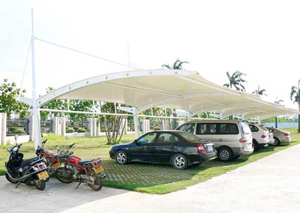 膜結(jié)構(gòu)自行車停車棚施工廠家